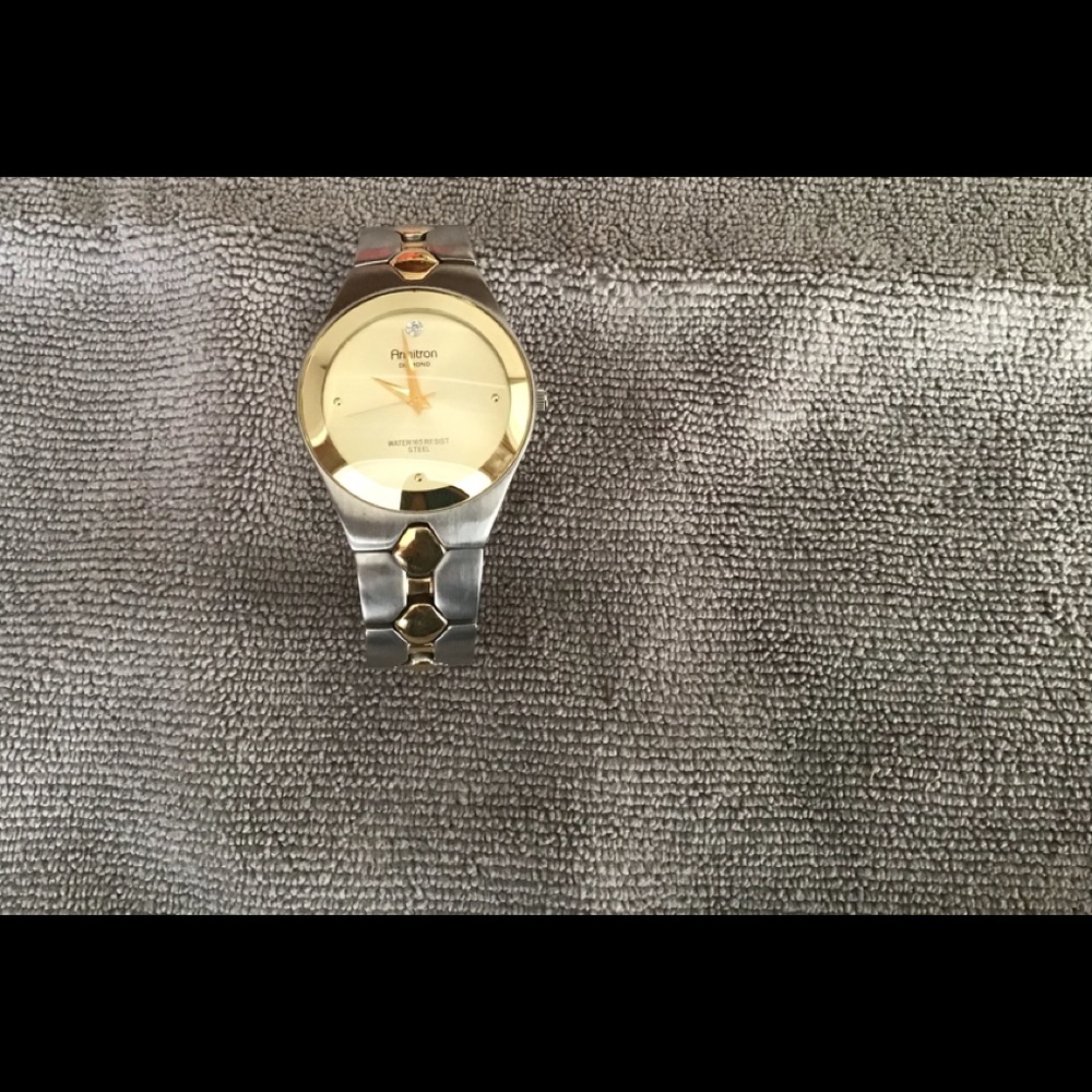 Amitron Diamond Mens Watch